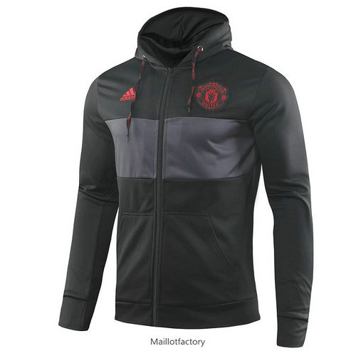 Achetez Veste a Capuche Manchester United 2019/20 Noir