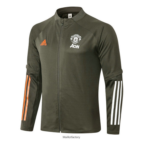 Achat Veste Manchester United 2020/21 Armee Verte