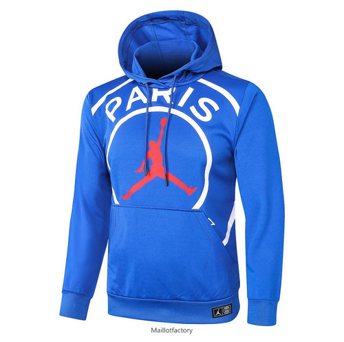 Flocage Veste a Capuche PSG Jordan 2020/21 Bleu