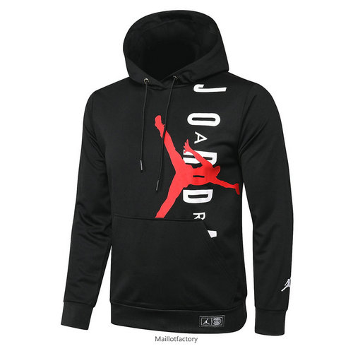 Vente Veste a Capuche PSG Jordan 2020/21 Noir/Rouge