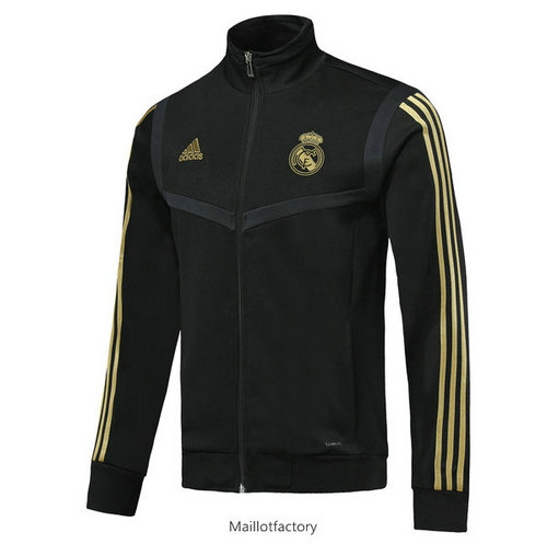 Achetés Veste Real Madrid 2019/20 Noir Col Haut