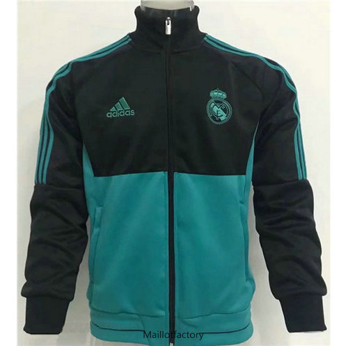 Pas cher Veste Real Madrid 2019/20 Noir/Vert