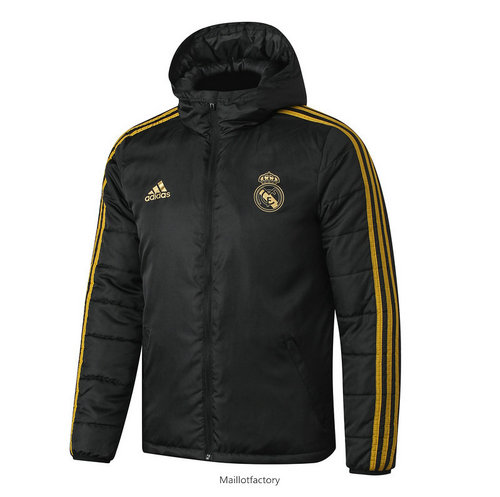 Nouveaux Veste a Capuche Real Madrid 2019/20 Doudoune Noir